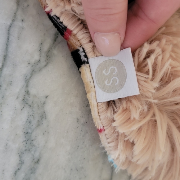 Aztec/Shag Minky Blanket - Picture 8 of 9